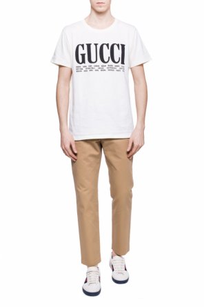 Logo-stitched trousers, zdjęcie 2 Logo-stitched trousers od Gucci